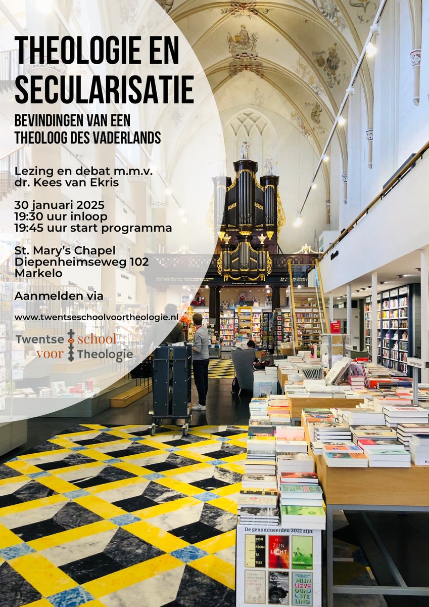 EllenvanHeek's tweet photo. Bij @theologietwente beginnen we het nieuwe jaar met @EkrisAreopagus en wel
op 30 januari. Inschrijven via https://t.co/lrMoSJguEh https://t.co/1dfPRhrdkS