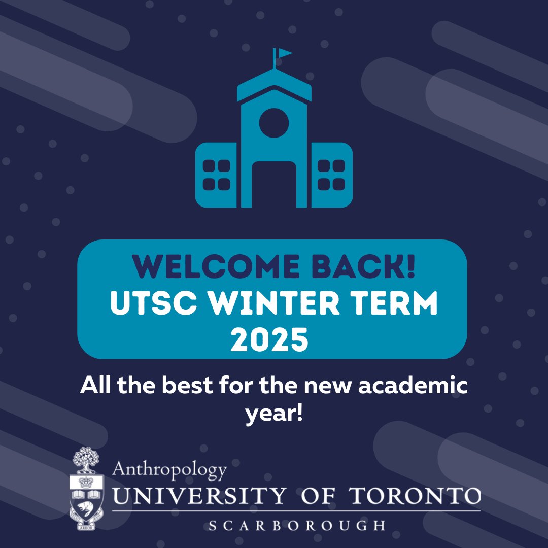 Welcome back to UTSC for our winter term! We hope you all had a restful break. Happy New Academic Year! 🥳