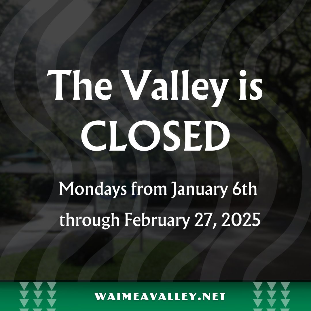 Waimea Valley (@waimeavalley) on Twitter photo 