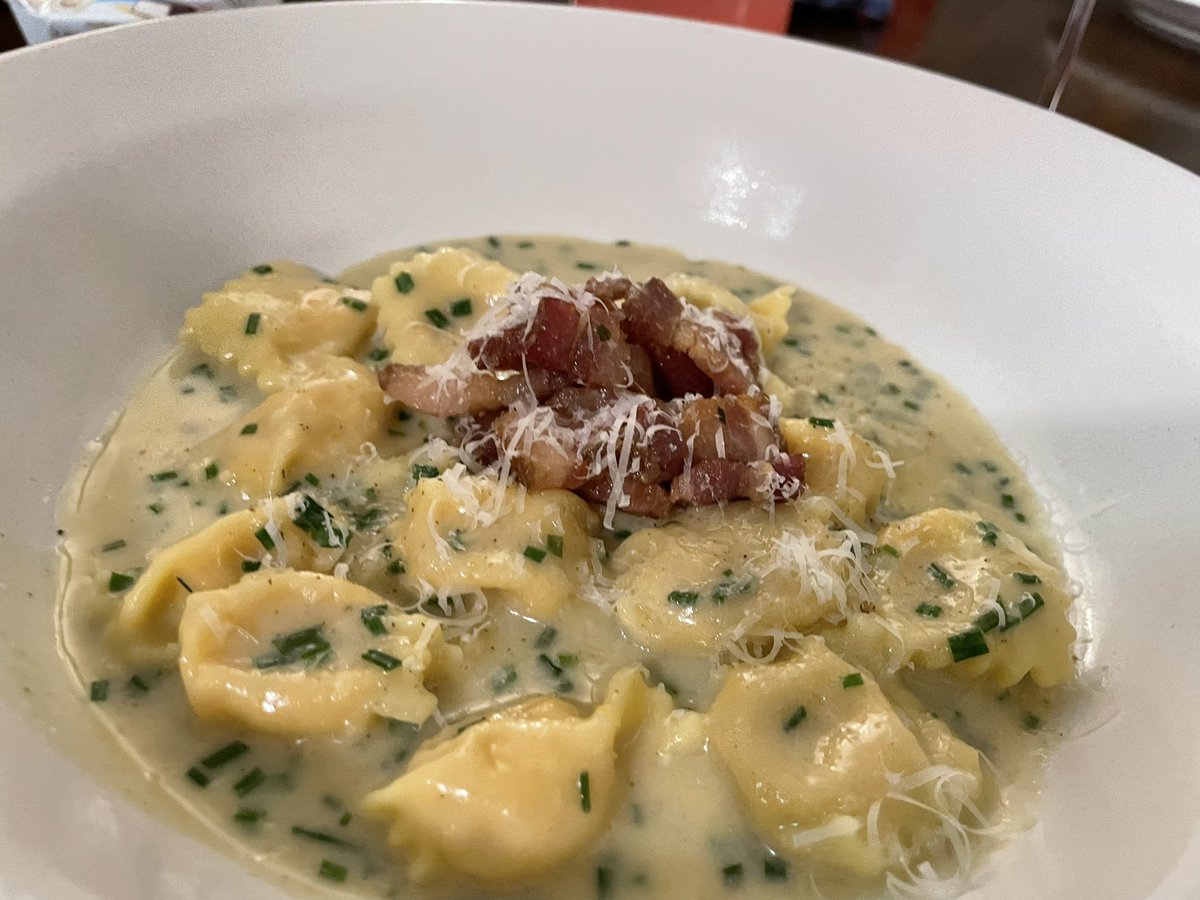 AcceleratorNick's tweet photo. First fresh pasta made in 2025 https://t.co/EqhI8qoZE3