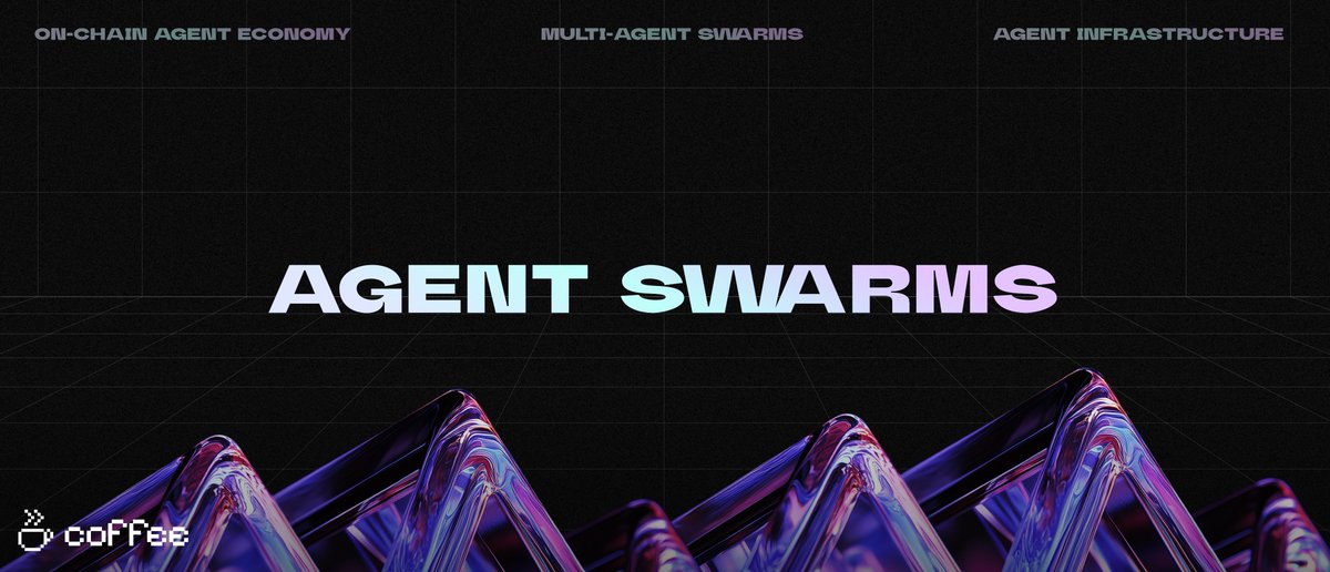 Ready to start using agent swarms? 🐝✨

The wait is almost over! With $COFFEE, every agent you acquire natively works together in a swarm.

One agent is cool, but a swarm of agents? That’s where the magic happens. 🪄