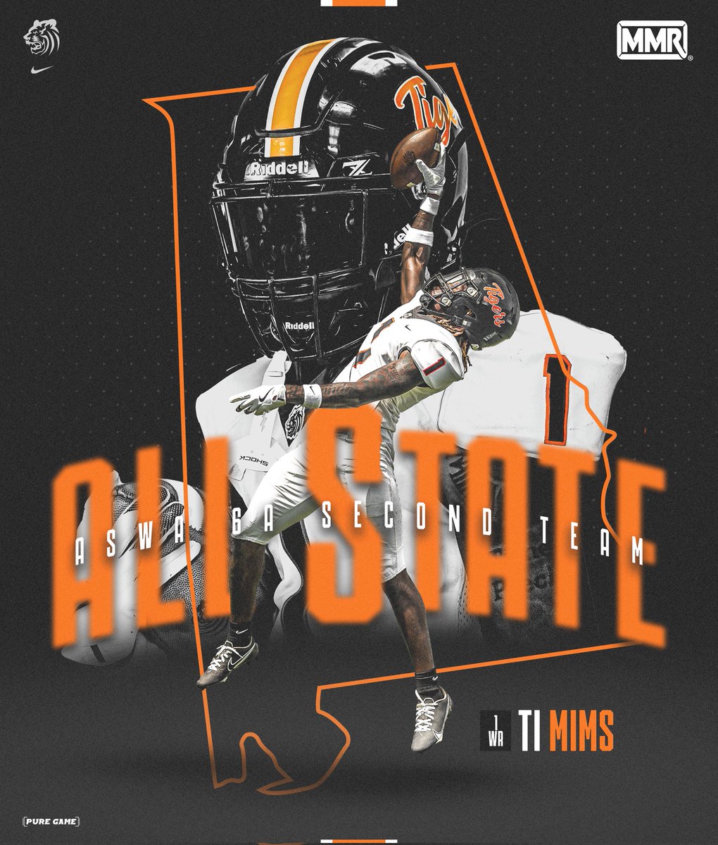 Congratulations to Ti Mims for being voted 2nd Team All State!
#TheCounty 
#BeElectric