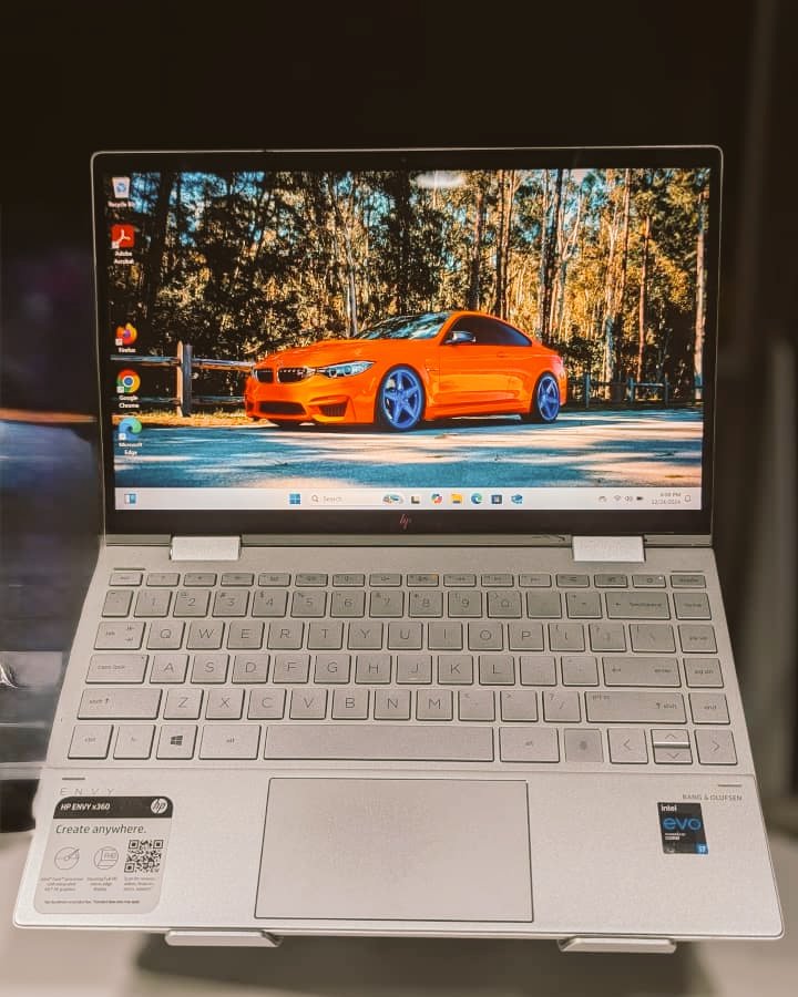 Jetcomputers2's tweet image. HP ENVY x360 Convertible 13m-bd1xxx

Intel core i7-11th gen 

8GB RAM 

512GB SSD

Backlit Keyboard 

13” FHD Touchscreen Display 
X360° Convertible 

Bang &amp;amp; Olufsen Audio

Fingerprint Recognition (Windows Hello)

Price 899k

&quot;* comes with free LAPTOP BAG  and  LAPTOP STAND