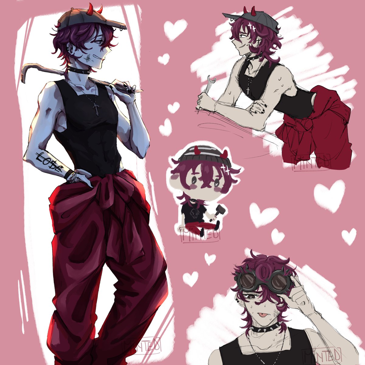 MinTeddyDraws || VGen open!! tweet media