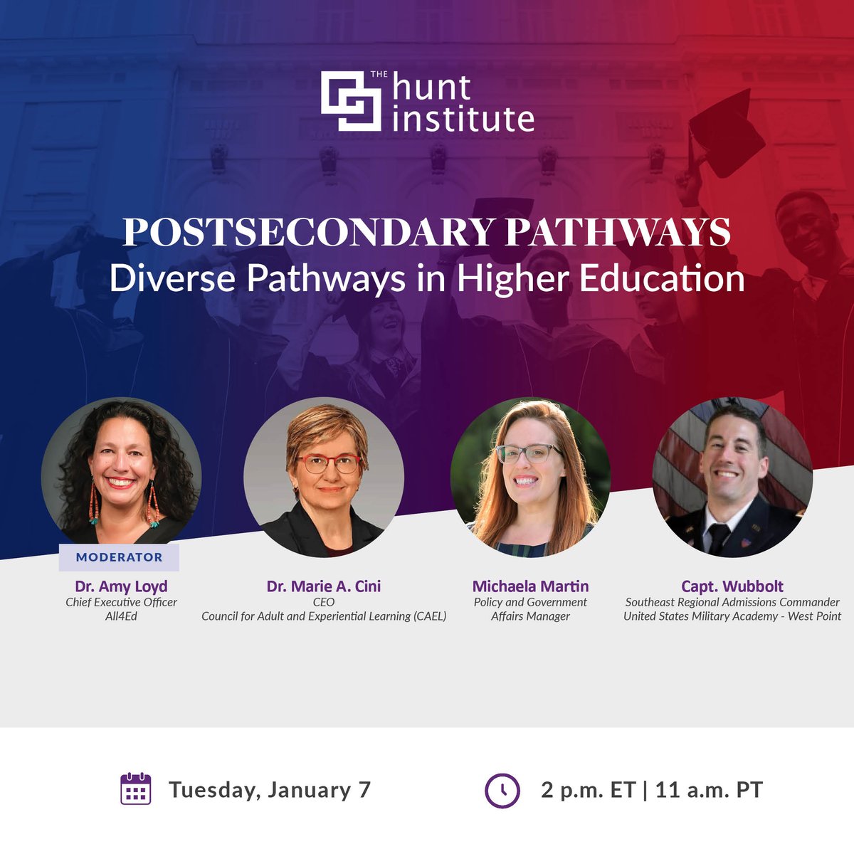 Join us TOMORROW at 2 p.m. EST for an insightful #PostPathways webinar on the diverse, non-traditional pathways transforming higher education.

From apprenticeships to online learning, we’ll explore how innovative models are expanding access and preparing students for a changing