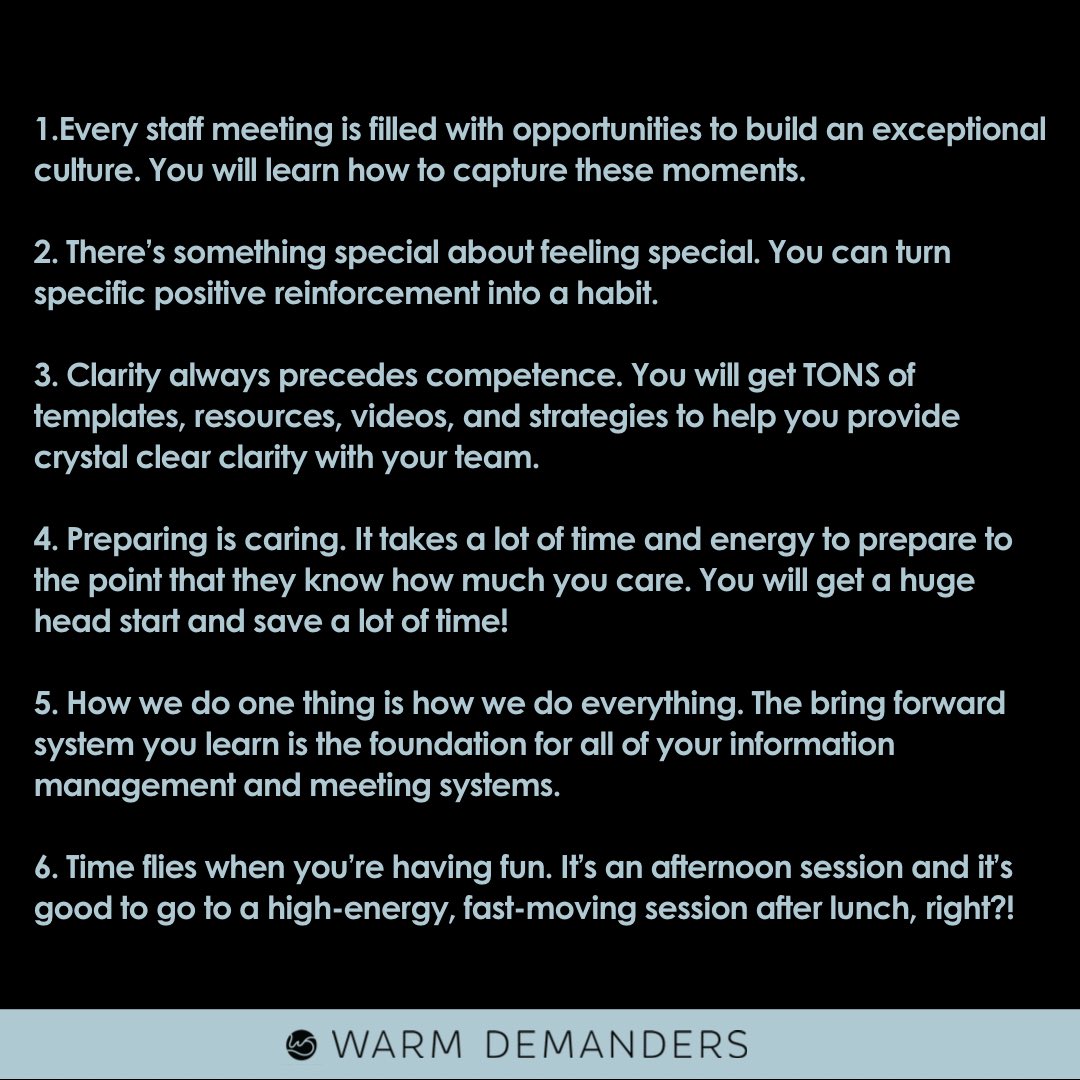 Will you be joining me at the #FETC in Orlando, FL? ☀️💻 

Lead Impactful Staff Meetings
with Bring Forwards and Google Sheets Agendas!

🗓️ Tuesday, January 14th
1:30 - 3:30PM EST
Room: SOUTH 230A

Click here to register: 
fetc.org/register

#FETC2025 #FETC