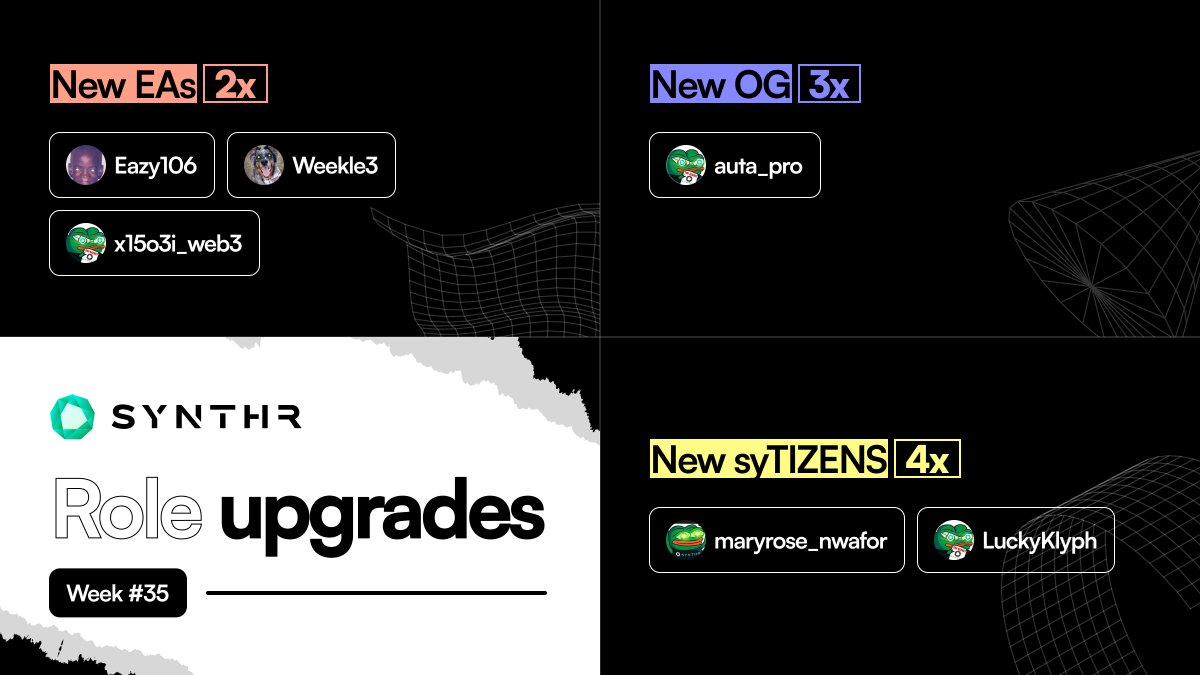 🎉 IT'S GO TIME! 🚀

Multiply your syCREDITS like a true degen legend!

🔥 Role multipliers = FASTER GAINS. BIGGER WINS. 

💥 Get your upgrades NOW or miss out forever! ⏳

⏩ The clock is ticking. WAGMI.