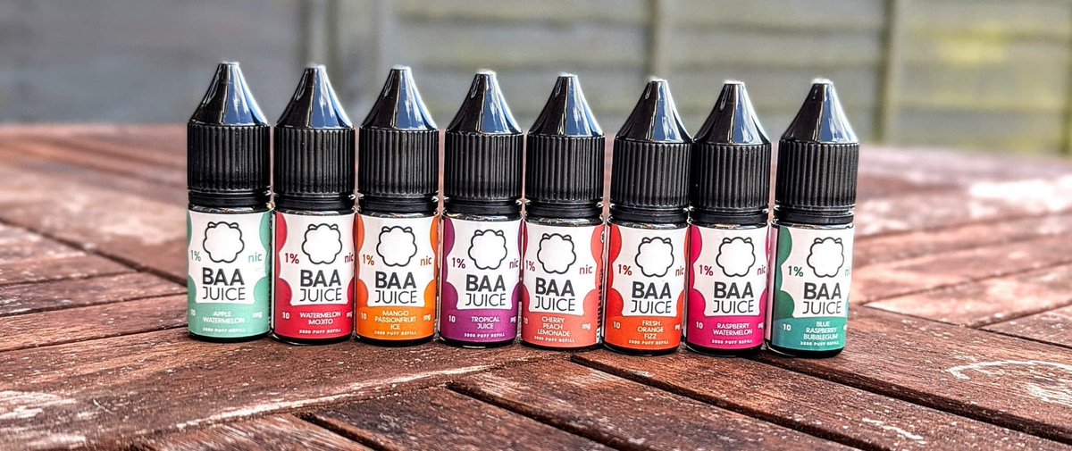 EcigClick's tweet image. Our Dan gets to test drive the Baa Juice #NicSalt #Eliquid range which part of the @Dispergo_online stable.

See what he thought here in his review  👉   bit.ly/404hf8u

Thank you to @vapeclub !

#Dispergo #EliquidReview #BaaJuice #NicotineSalt #Ecigclick