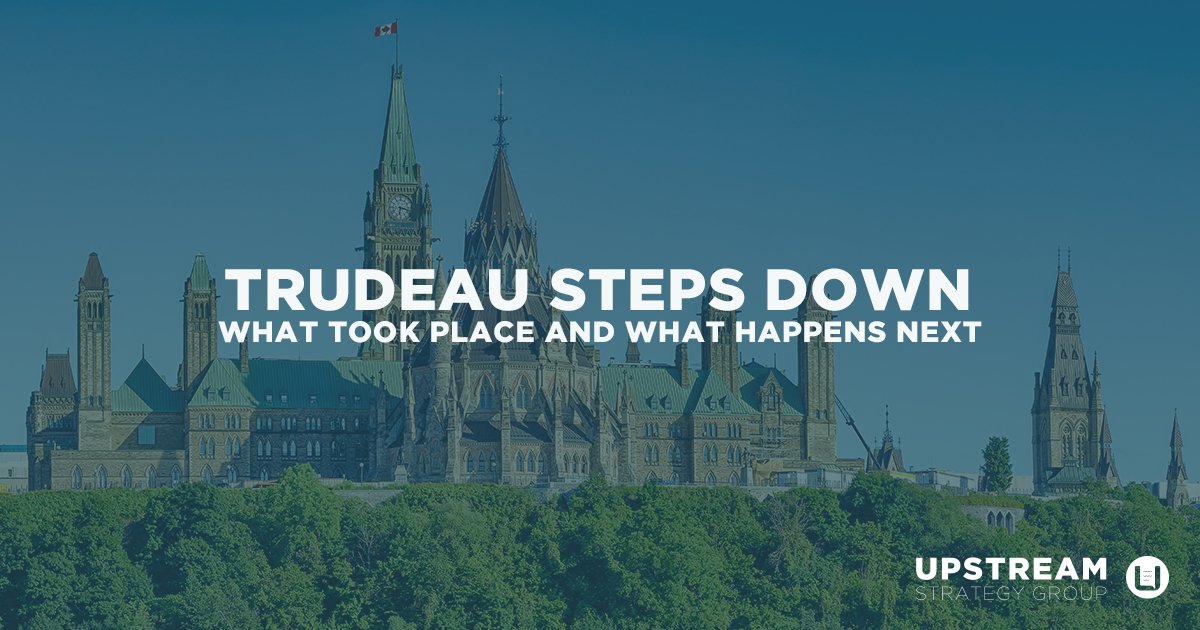 Upstream Strategy (@upstream_group) on Twitter photo It wasn't a walk in the snow, but on a frigid Ottawa morning outside of Rideau Cottage, Prime Minister <a href="/JustinTrudeau/">Justin Trudeau</a> announced he will be stepping down as Prime Minister and Leader of the <a href="/liberal_party/">Liberal Party</a>.
Here's what you need to know: upstreamgroup.ca/news/prime-min… It wasn't a walk in the snow, but on a frigid Ottawa morning outside of Rideau Cottage, Prime Minister <a href="/JustinTrudeau/">Justin Trudeau</a> announced he will be stepping down as Prime Minister and Leader of the <a href="/liberal_party/">Liberal Party</a>.
Here's what you need to know: upstreamgroup.ca/news/prime-min…