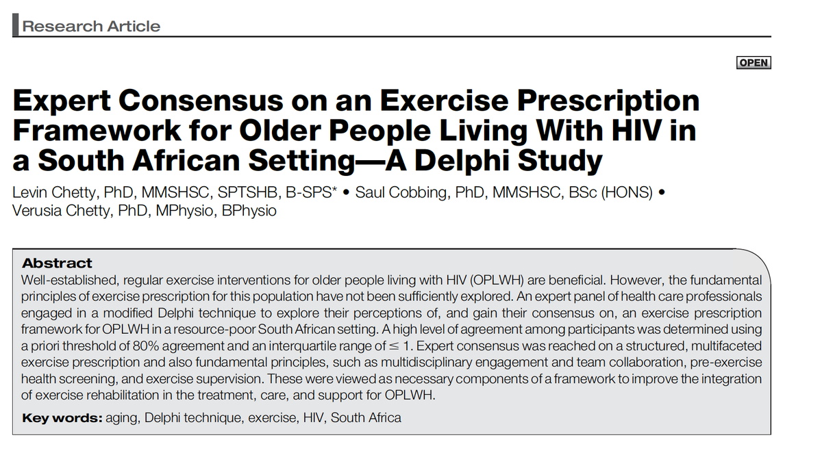 Saul Cobbing (@saulcobbing) on Twitter photo Please check out this article led by <a href="/ChettyLevin/">Levin Chetty</a>, the final paper from his excellent PhD, which looked at exercise prescription for older people living with HIV. journals.lww.com/janac/fulltext… Please check out this article led by <a href="/ChettyLevin/">Levin Chetty</a>, the final paper from his excellent PhD, which looked at exercise prescription for older people living with HIV. journals.lww.com/janac/fulltext…