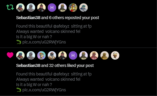 Strong Community
Fels follow Fels🦎
<a href="/afelxyz/">AFEL</a>