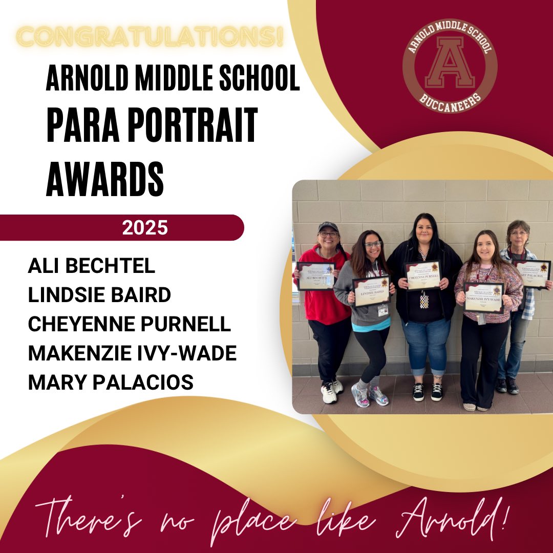 Amby (@ambyclink) on Twitter photo Congratulations to <a href="/Arnold_Middle/">The "Official" Arnold Middle School in CFISD</a> Teacher of the Year, Para of the Year, and Portrait Award winners for 2025! #theresnoplacelikearnold #cfisdspirit #pathtoamazing #TOTY2025 #POTY2025 <a href="/CFISDBrittneyB/">Brittney Barksdale</a> Congratulations to <a href="/Arnold_Middle/">The "Official" Arnold Middle School in CFISD</a> Teacher of the Year, Para of the Year, and Portrait Award winners for 2025! #theresnoplacelikearnold #cfisdspirit #pathtoamazing #TOTY2025 #POTY2025 <a href="/CFISDBrittneyB/">Brittney Barksdale</a>