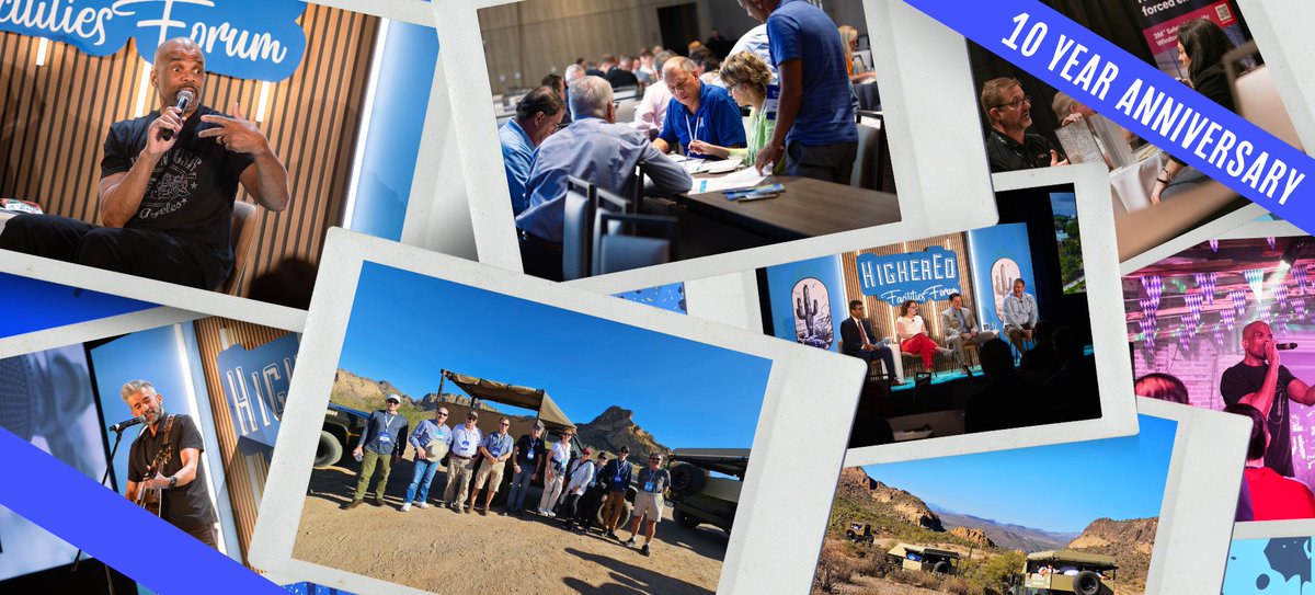 Music legends meet campus innovation! HEFF celebrated its 10th anniversary at ASU, bringing together campus facilities and construction leaders for three days of real connection. 

Check out our latest blog to see what went down at HEFF 🏛️🎸
hubs.li/Q031jVR_0
