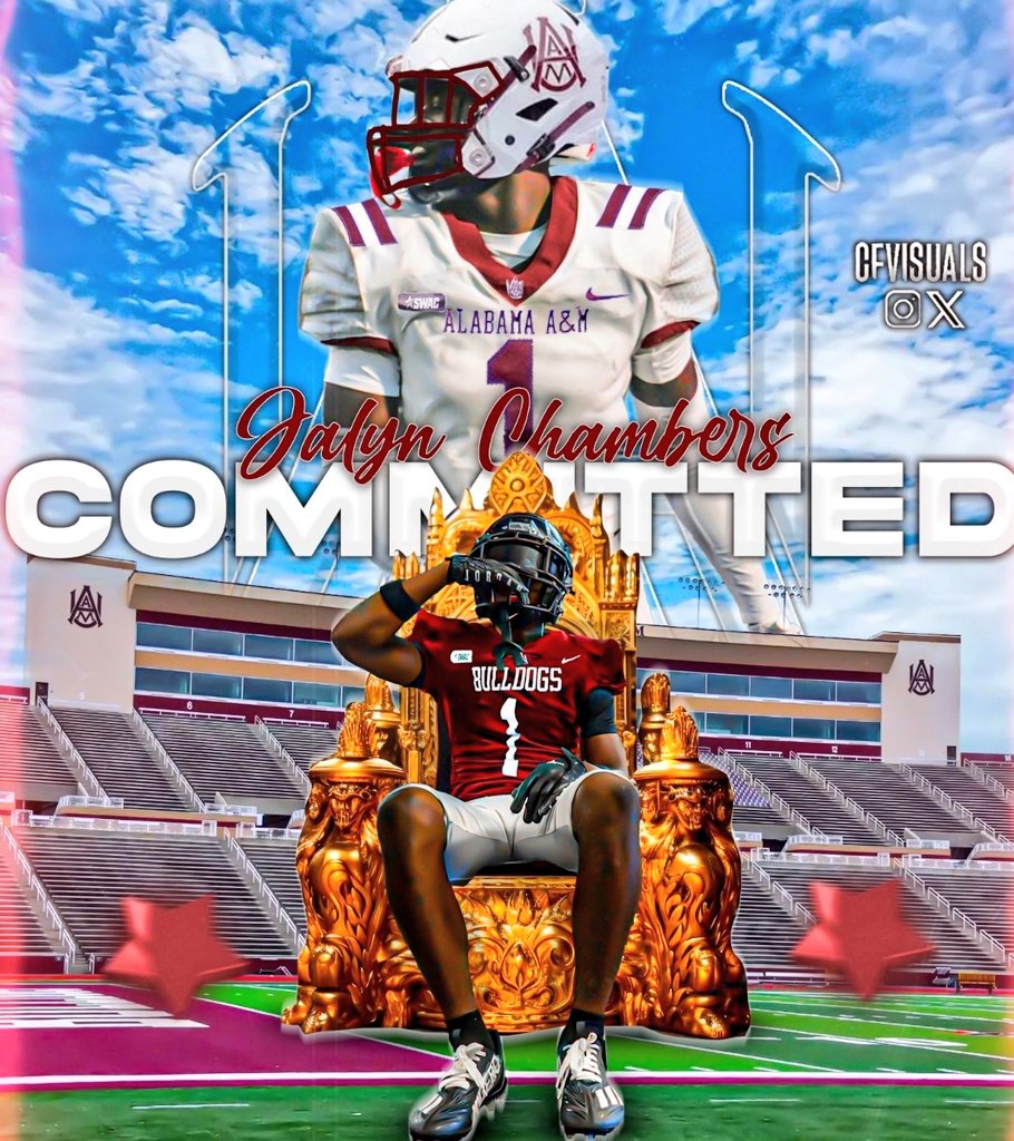 HBCUSports1's tweet photo. Jayln Chambers (CB) transfer from Miles College heading to the SWAC to play for Alabama A&amp;M https://t.co/qLsA9zkux8