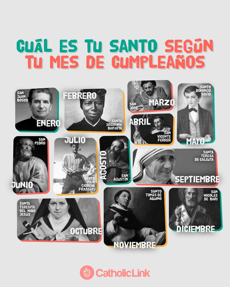 catholiclink_es's tweet photo. A mi me tocó Santa Teresa de Calcula en septiembre 😀 https://t.co/XeCjUDFpzt