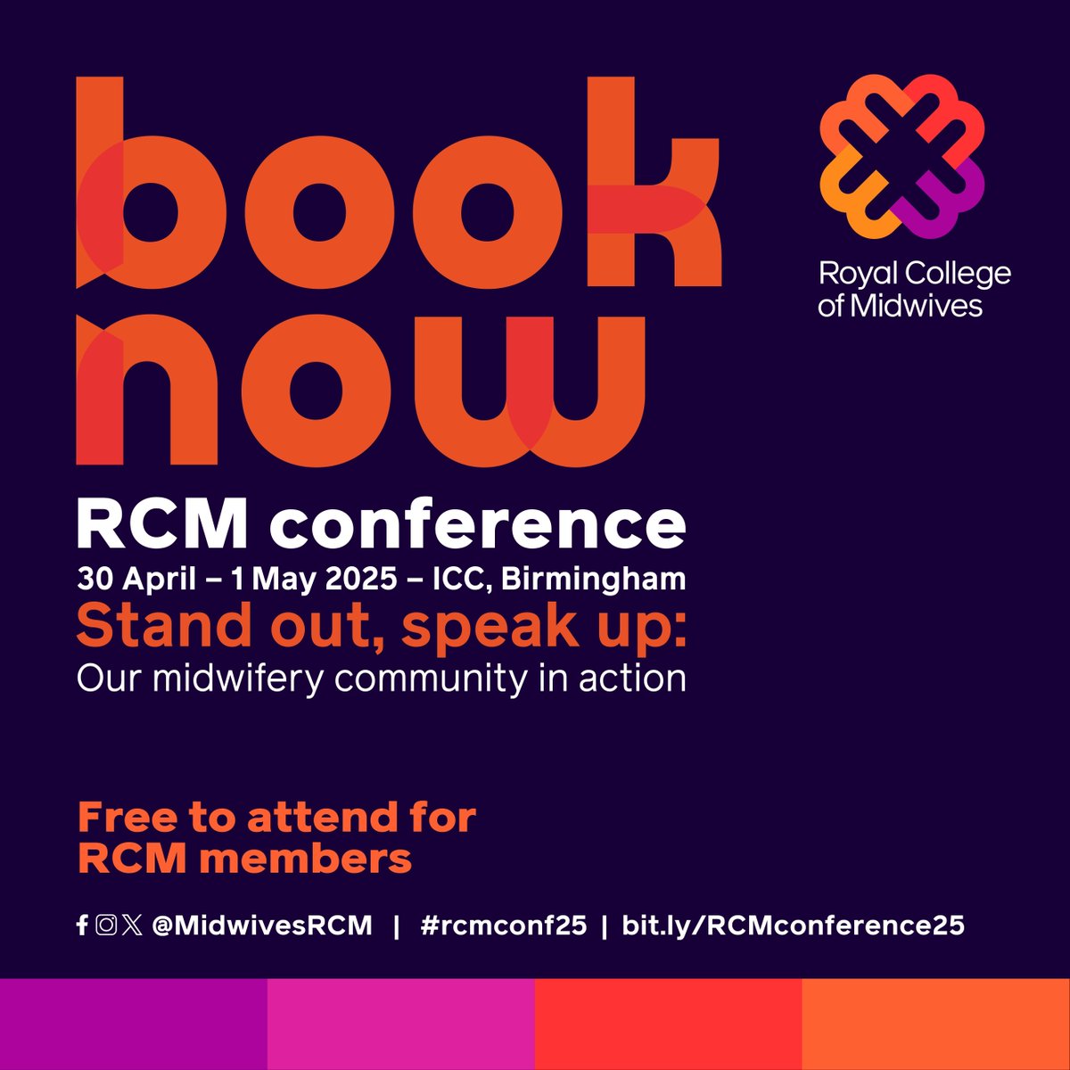 We have extended the deadline for abstract submissions to our RCM Conference. You now have until 15 January to submit work that explores evidence for improving your working life. Learn more: buff.ly/41awYEe