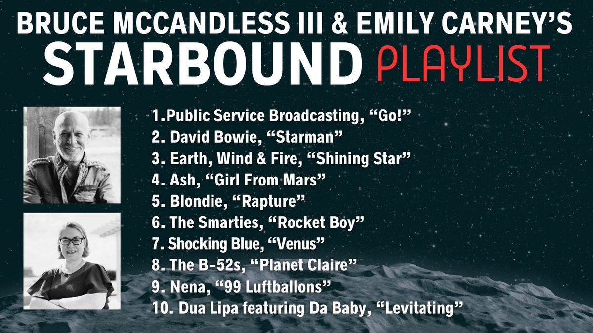 Bruce McCandless III &amp; Emily Carney share their playlist for STAR BOUND

bigindiebooks.com/2025/01/06/the…

#bigindiebooks #bookstagram #booktok #booktwitter #smallpress #indiebooks #booknerds #bibliophiles #mustread