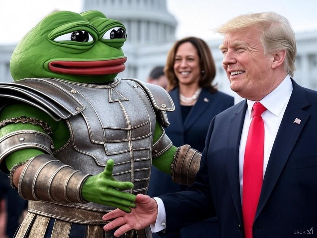 NOW: Kamala Harris has certified her own defeat and declares Trump as winner of the 2024 U.S. election, securing the greatest bull market of all time. 🇺🇸

“We look forward to the optimistic future and restoration of the Roman Empire.” — Kekius Maximus