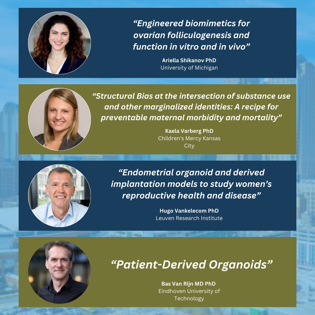 SRI (@sriwomenshealth) on Twitter photo Join Drs. Irene Cervello & Kenichiro Motomura as they moderate a cutting-edge Mini-Symposium on stem cell research in Reproductive Medicine at this year’s Annual Meeting in Charlotte, NC!
Explore more of SRI's programming: sri-online.org/events/2025/
#SRI2025 Join Drs. Irene Cervello & Kenichiro Motomura as they moderate a cutting-edge Mini-Symposium on stem cell research in Reproductive Medicine at this year’s Annual Meeting in Charlotte, NC!
Explore more of SRI's programming: sri-online.org/events/2025/
#SRI2025