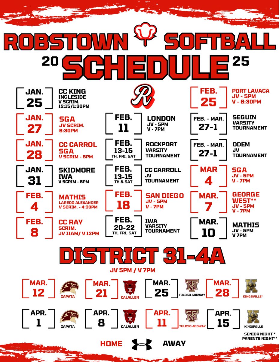 Robstown Softball tweet media