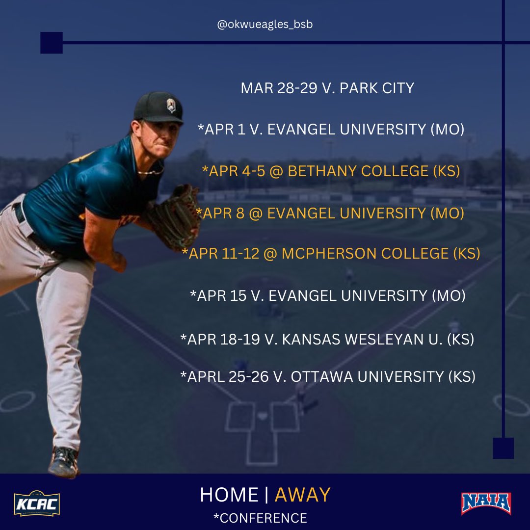 Oklahoma Wesleyan Baseball tweet media