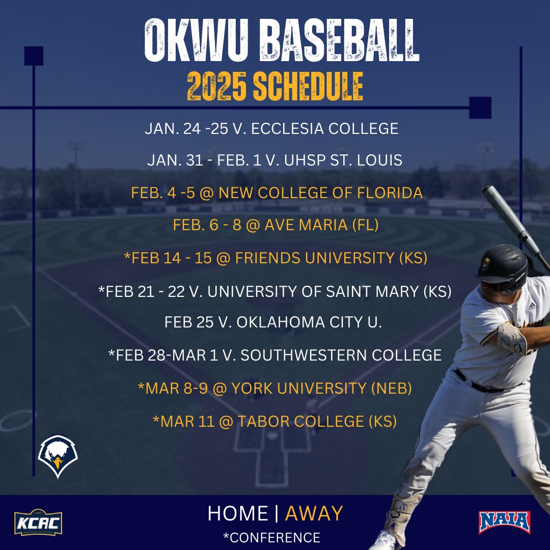 Oklahoma Wesleyan Baseball tweet media