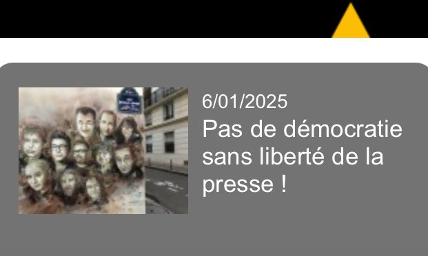 🔴 « Pas de démocratie sans liberté de la presse ! » Communiqué du bureau national de l’APHG, dix ans après les attentats de janvier 2015 #10ans 
aphg.fr/Pas-de-democra…
