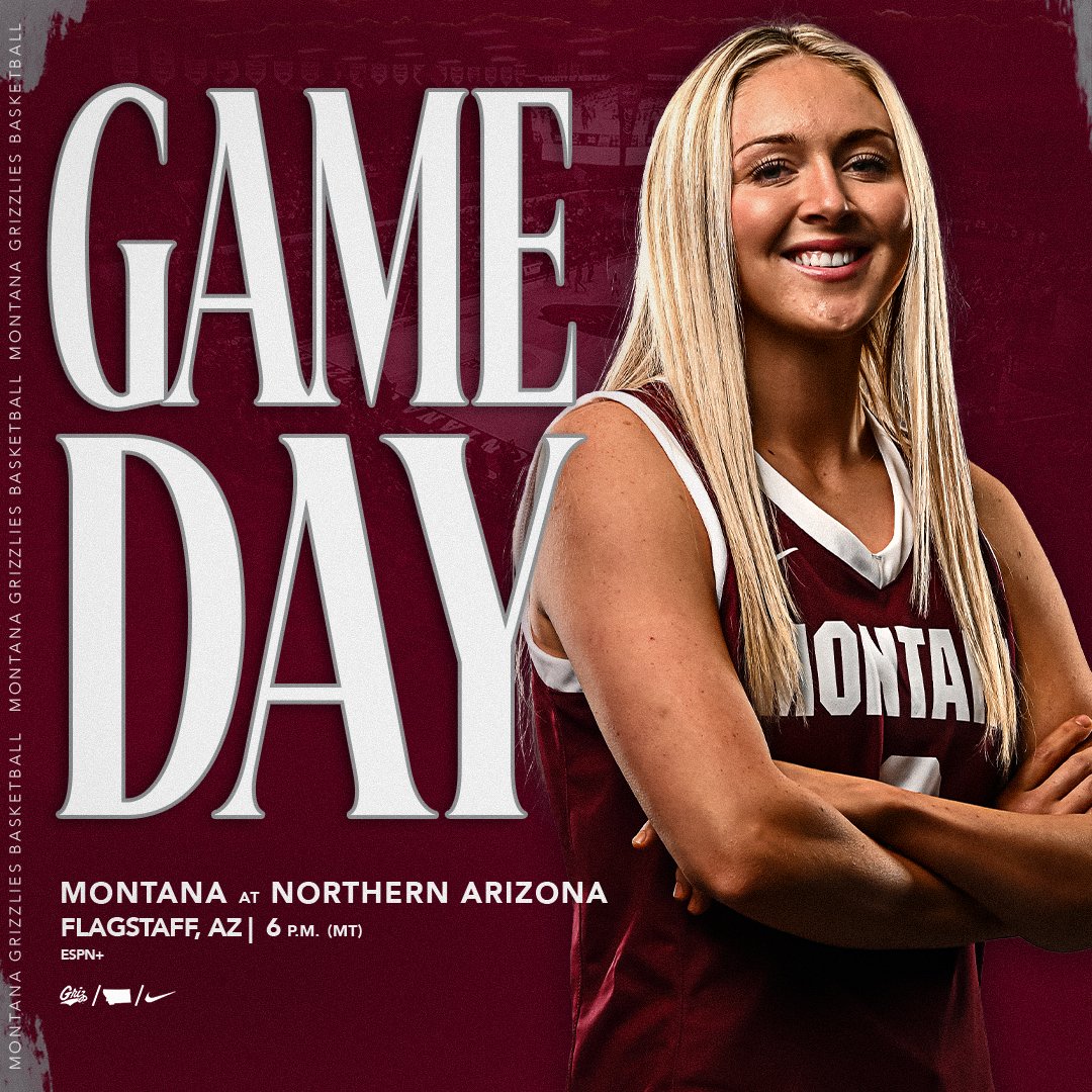 MontanaGrizWBB's tweet image. It's game day! 

💻 bit.ly/3uo5kVU
📻 bit.ly/47e9m1e
📊 bit.ly/3QXu14L

#BigSkyWBB #GoGriz