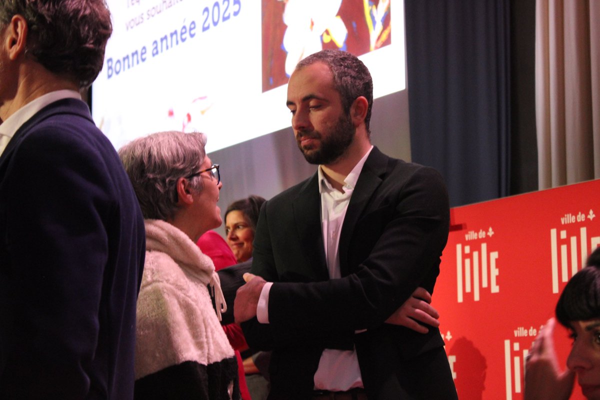lilleverte's tweet image. 🎉 Ce soir ce sont les voeux aux personnalités à l'hôtel de ville !

L'occasion de souhaiter une belle et heureuse année à tous ceux et toutes celles qui font notre belle ville de #Lille 🙏❤️