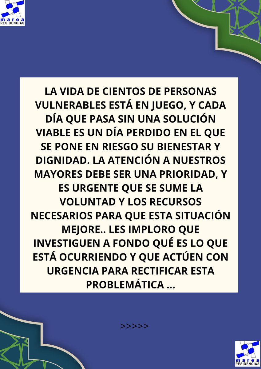 Hoy, una trabajadora de la residencia pública de Alcorcón, escribía una carta que no iba dirigida a los reyes magos... Es una carta a la atención del Gerente de la AMAS, en ella se puede apreciar la angustia, el estrés, la desesperación...
#BastaYaDeIndignidad
👇
