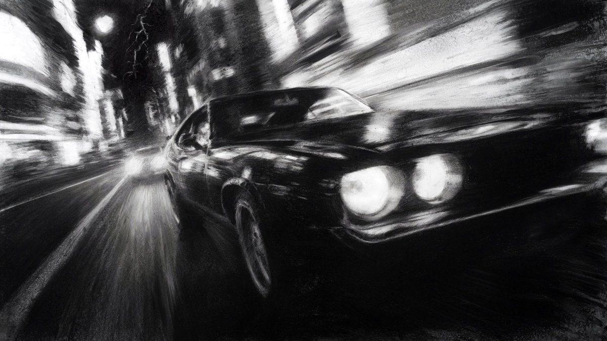 Sometimes I feel like I’m speeding toward something I can’t name, and it feels both exhilarating and terrifying.

‘Pursuit of Life’ – charcoal drawing on paper, 43x76cm

#drawing #artwork #art #artcollector #charcoaldrawing