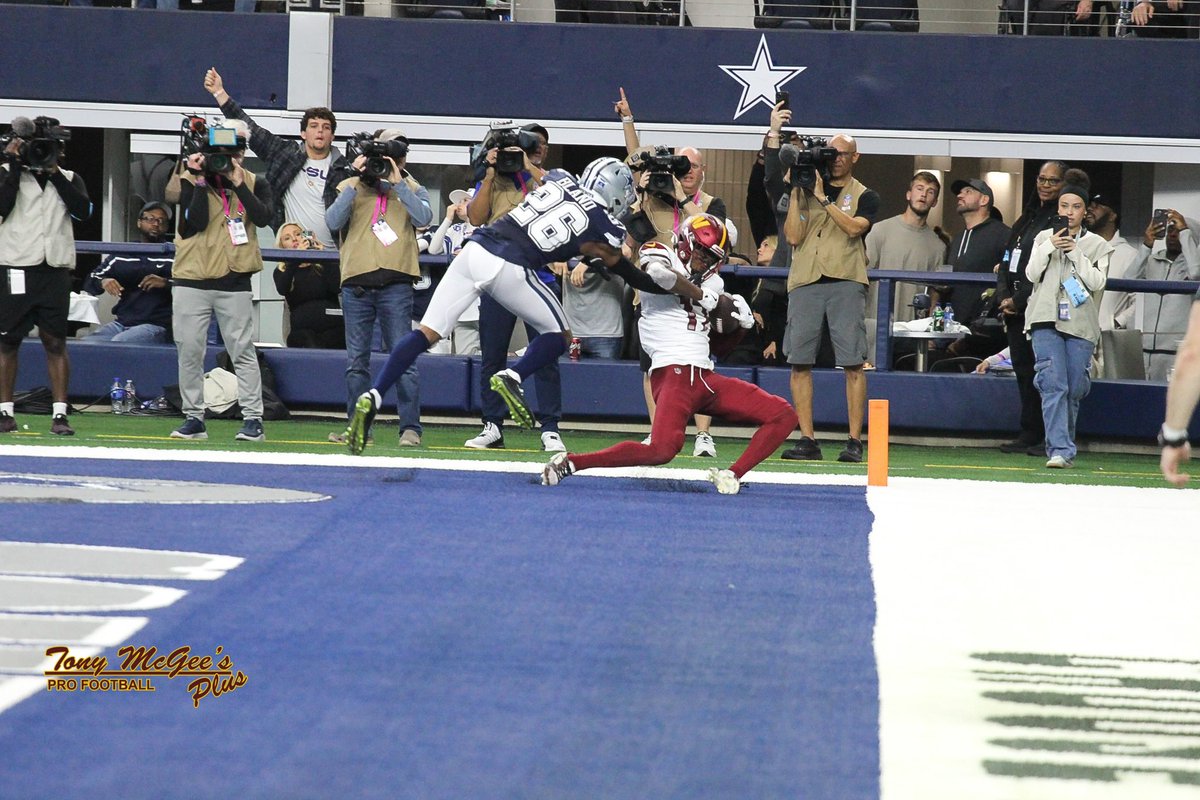 Congratulations to Terry McLaurin, he gets the winning TD in the Dallas game and most single season TD receptions in franchise.