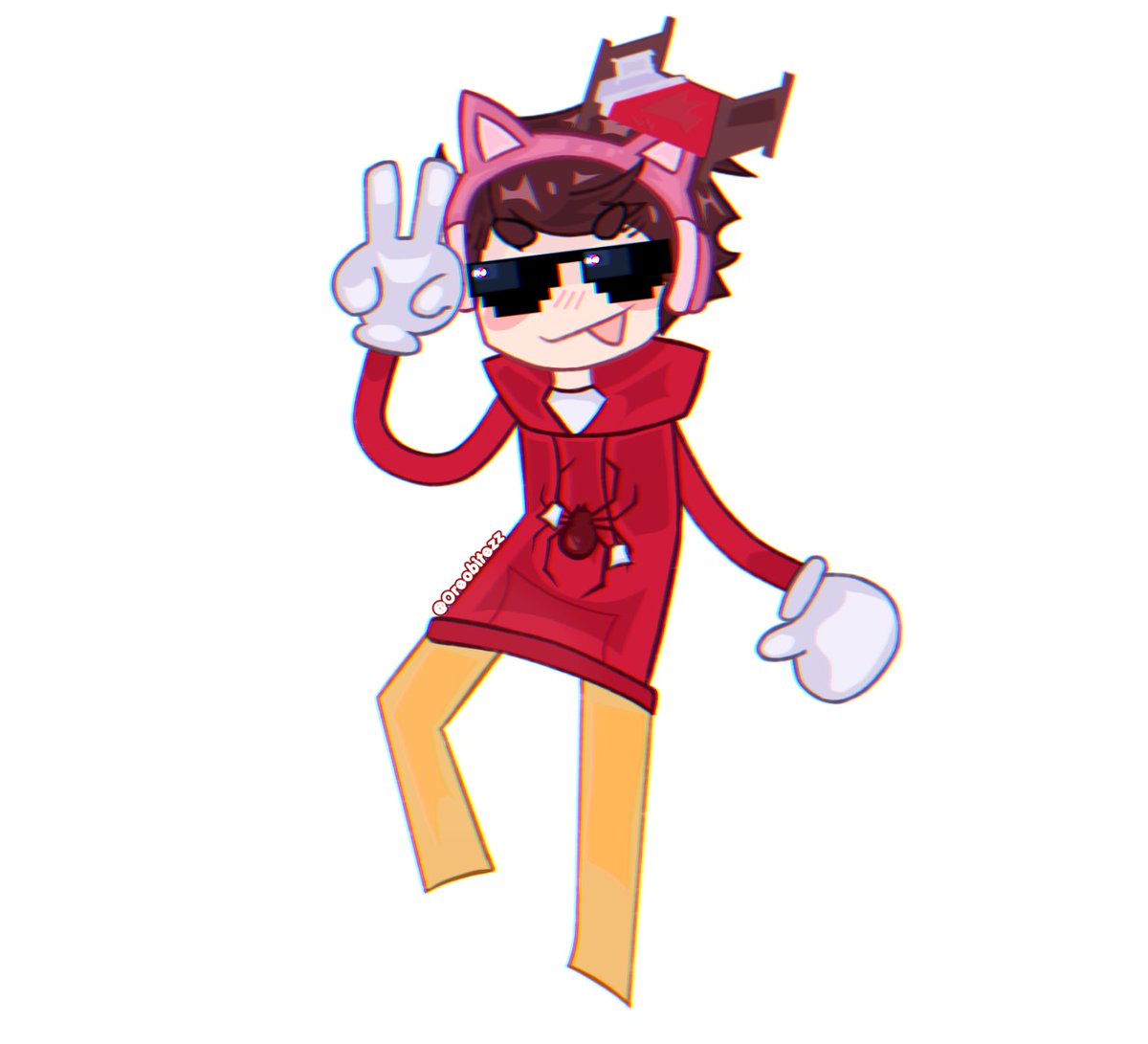 oreobitezz's tweet photo. Roier robloxiano tremendo 
#roierfanart https://t.co/d0lxjaS3U1