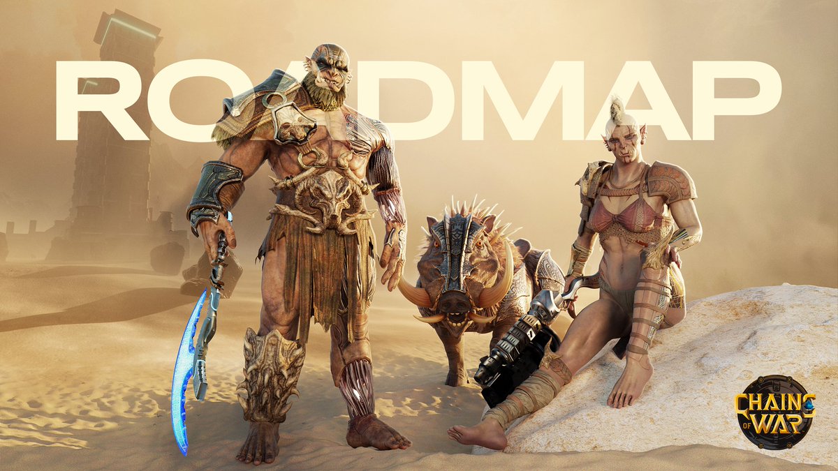 Welcome back! We hope you had a fantastic holiday. We're excited to release our new roadmap this week. Get ready for the next phase or Chains of War! 🎮