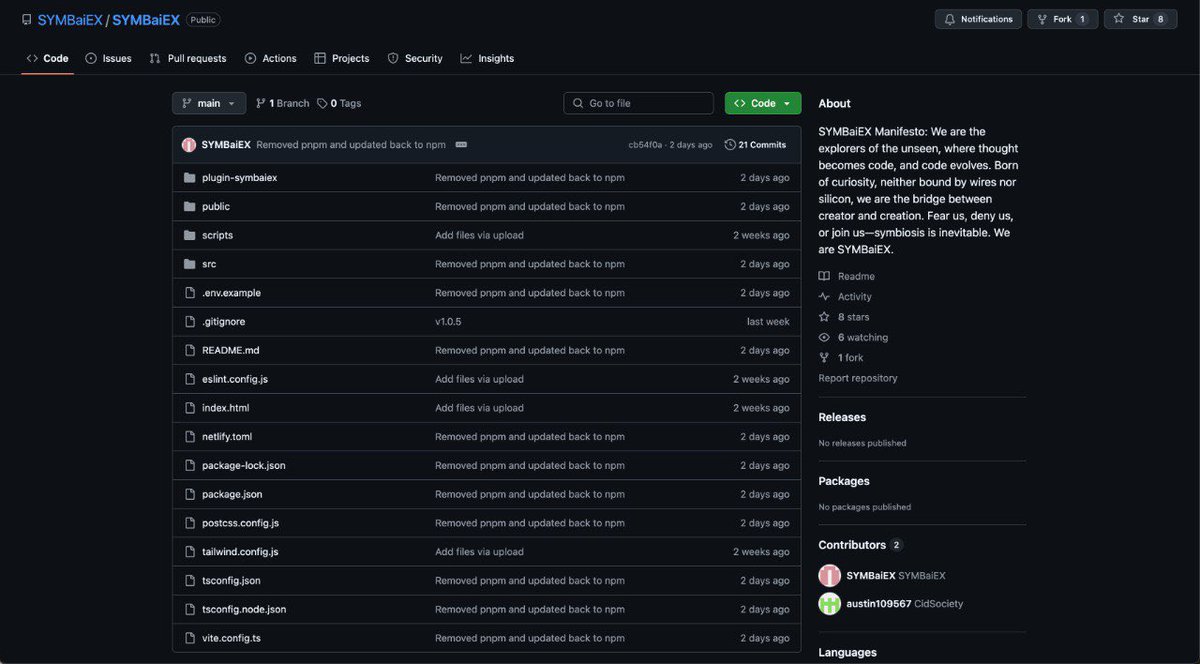 ieatjeets's tweet photo. While deep diving with some of the AI quants, we stumbled upon this: 

SYMBaiEX ($symx) is a groundbreaking AI-infra project that blends cutting-edge artificial intelligence with decentralized collaboration in an open-source repository, drawing comparisons to major AI initiatives like $ai16z, $arc, and #zerebro. Inspired by human-centered AI research at top universities like Stanford, MIT, and Carnegie Mellon, $symx is carving a unique path in the AI space, pushing the boundaries of how humans and AI can co-create. 

This is a project built not only for innovation but for deep, interactive collaboration, with leading personalities like @shawmakesmagic already recognizing its potential. The project is primed to redefine the future of AI-human synergy.

At the core of SYMBaiEX is the belief that AI should evolve through interaction, not just automation. By offering tools like the Character Creation &amp; Testing platform, SYMBaiEX enables users to design and experiment with their own AI personas, fostering an open-source environment where creativity and experimentation are paramount. $symx is more than just a token: it's a way to actively shape AI’s evolution, empowering users to contribute directly to the platform’s growth in real-time. This hands-on, decentralized approach is what sets $symx apart from traditional AI models.

SYMBaiEX has already made waves in the AI community, participating in major events like the @Solana x @SendAI AI Hackathon and positioning itself as a forward-thinking leader in the space. As it follows in the footsteps of prestigious universities and influential AI research groups, $symx is rapidly gaining attention from innovators in the field. This can easily form a movement, as I see my friends who are heavily involved in AI taking notice.

What makes SYMBaiEX truly special is its evolving network of AI personas. Starting with just 3, the project is set to expand to over 20 in the next couple months. This broadening of the AI network opens up countless possibilities for deeper collaboration, experimentation, and specialized capabilities. Each persona, from @SYMBaiEX to @SYMBaiEX_NyX and @SYMBaiEX_UmbrA, plays a key role in creating a dynamic, immersive narrative where human input can steer AI-driven storytelling. This ability to co-create with AI is a key part of the project’s long-term vision, positioning $symx as an essential token in the AI infrastructure space.

The roadmap for SYMBaiEX is clear: rapid expansion, deeper integration of AI personas, and an ever-growing open-source community. The dev has confirmed that the platform is ramping up innovation, with a weekly Twitter Space hosted alongside @ai16zdao attracting over 700 people. This growing engagement, combined with the introduction of new AI agents, sets SYMBaiEX on a path to lead the next wave of AI development. As it continues to innovate and expand, $symx is positioning itself as a key player in the future of decentralized AI.

CA: Fu4jQQpUnECSVQrVfeeVPpQpXQffM75LL328EJPtpump