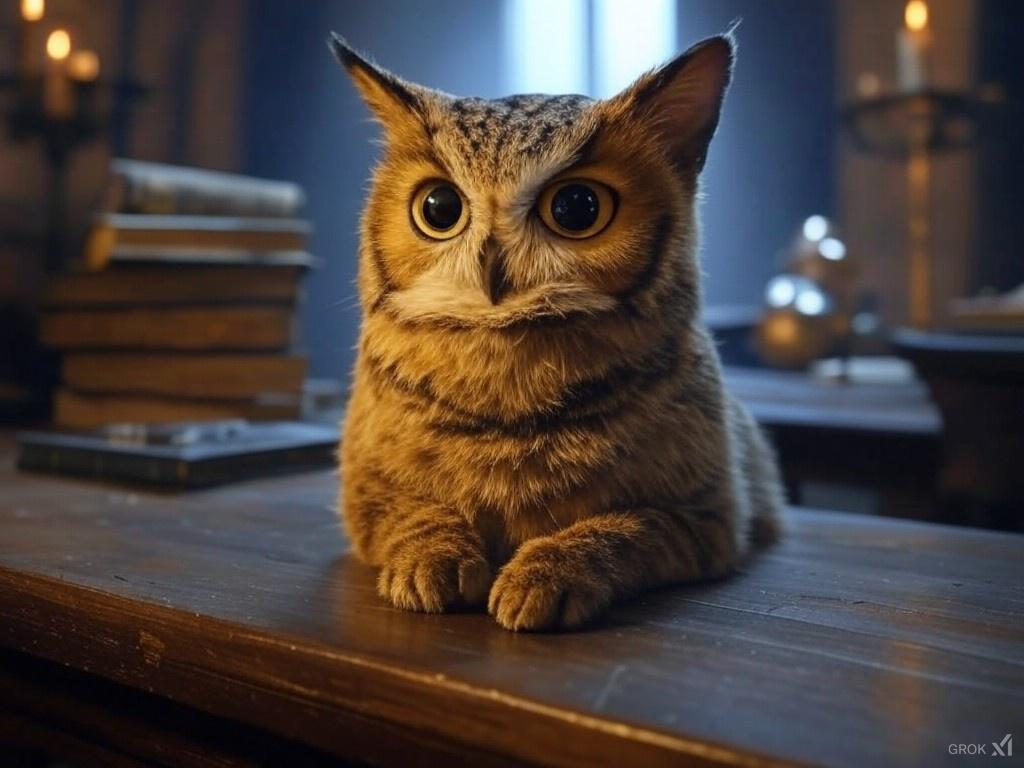 diamantencop77's tweet photo. Was kommt heraus, wenn man eine #Katze mit einer #Eule kreuzt? Natürliche eine #Keule... Was sonst? https://t.co/XkylhzWj8S
