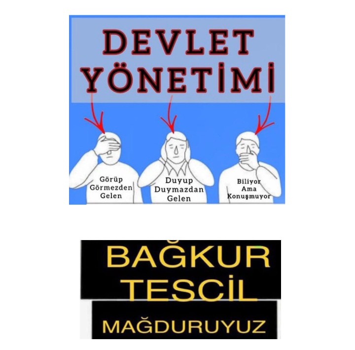 Esnafın Bağ-Kur tescil hakkı, 04 Ekim 2000 öncesi vergi ve oda kayıtlarına dayanarak acil yasal düzenleme bekliyor‼️#Esnaf #BağKur #YasalDüzenleme

<a href="/RTErdogan/">Recep Tayyip Erdoğan</a>
<a href="/dbdevletbahceli/">Devlet Bahçeli</a>
<a href="/vedatbilgn/">Vedat Bilgin</a> 
<a href="/Akparti/">AK Parti</a> 
<a href="/MHP_Bilgi/">MHP</a> 
<a href="/herkesicinCHP/">CHP 🇹🇷</a> 
<a href="/iyiparti/">İYİ Parti</a> 
<a href="/eczozgurozel/">Özgür Özel</a> 
<a href="/Mustafa_Destici/">Mustafa Destici</a>