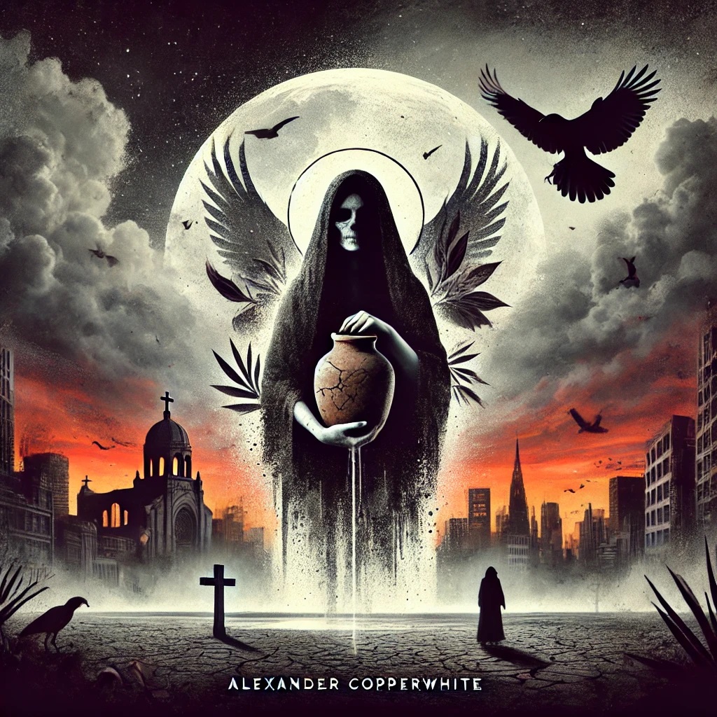 🌑 Santa Tristeza 🌑 
En un mundo donde la esperanza lucha contra las sombras, Carmen descubre que su mayor enemigo podría ser ella misma. Una novela cargada de misterio, fe y oscuridad. 
📖 Sumérgete en esta historia de Alexander Copperwhite. #gratis 
✨ Disponible ahora: