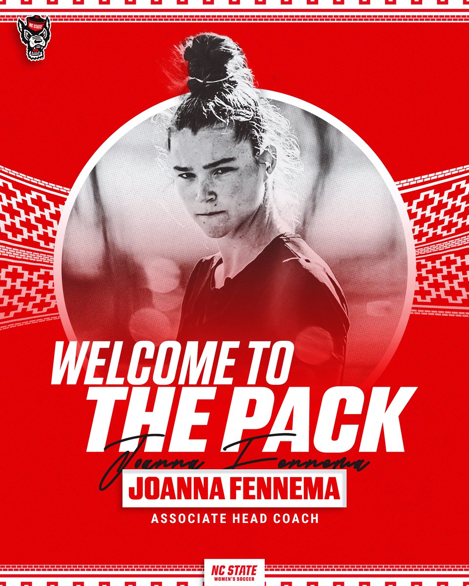 Excited to welcome Associate Head Coach, Joanna Fennema to the Pack!

📰 bit.ly/4a6xK7s