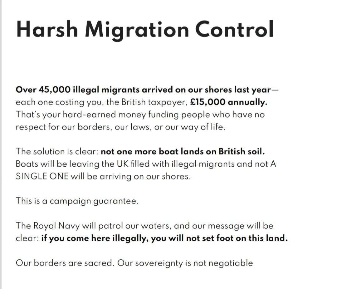 Tate has "written" a charter for his BRUV party. He wants more wrestling and more guns, The Royal Navy to patrol our shores, no modern art, no LGBTQ and patriotic signage on streets.

It's an interesting mix of North Korea &amp; homoeroticism.