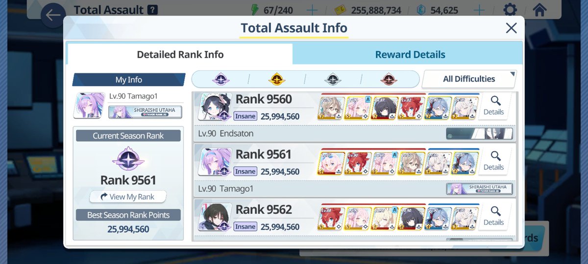 MarioMaster94's tweet image. Finally managed to score just enough for platinum rank in a Blue Archive raid!
