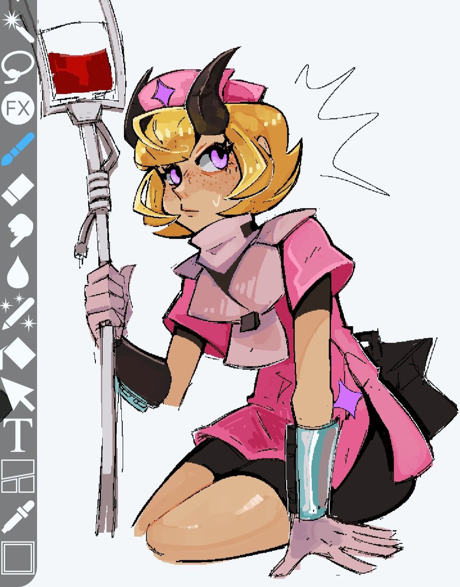 MayFrappe's tweet photo. Hi Patty
#Skullgirls https://t.co/SDwWKfFcKN