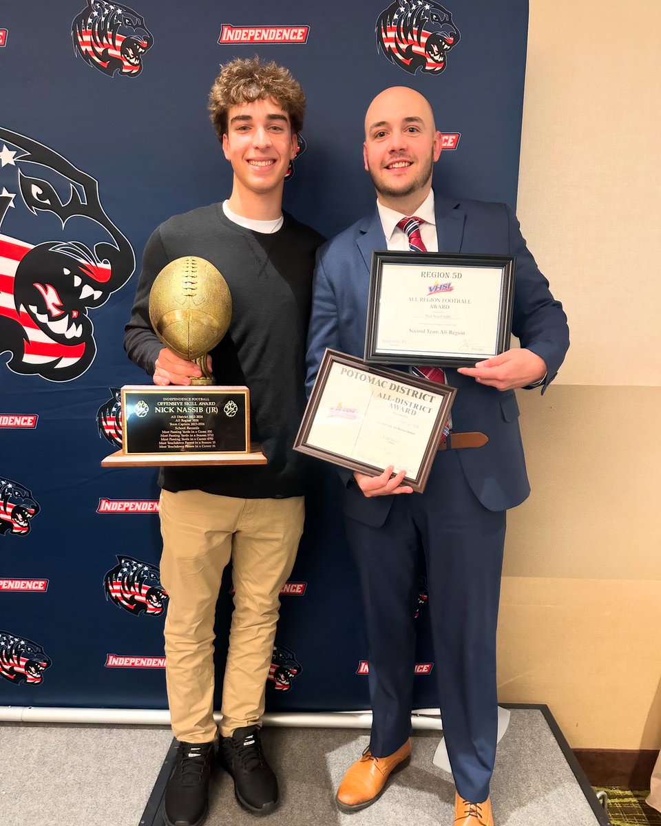 Great year for 2026 QB <a href="/NickNassib/">Nick Nassib</a> 
- All District 
- All Region 
- Offensive Skill Award 
FIVE school records 
- Most Passing Yards in a Game 
- Most Passing Yards in a Season 
- Most Passing Yards in a Career
- Most TD Passes in a Season
- Most TD Passes in a Career