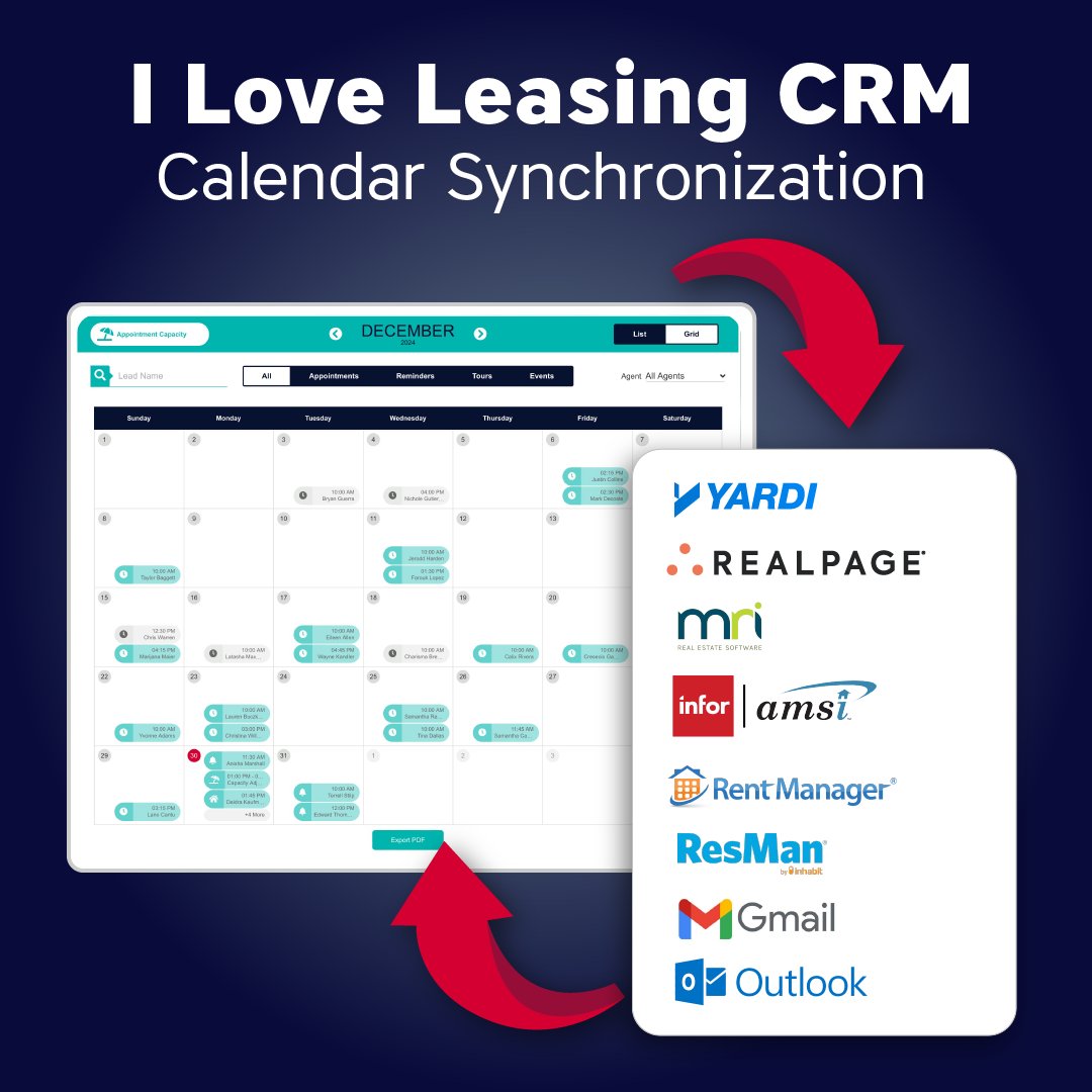 🚀 ILoveLeasing AI + Automation | Spherexx CRM
🎯 Stay organized with #CalendarSync! Sync appointments, tours, &amp; reminders seamlessly across platforms.

🌐 Learn more: lnkd.in/ejW93xV
#PropTech #AIAutomation
