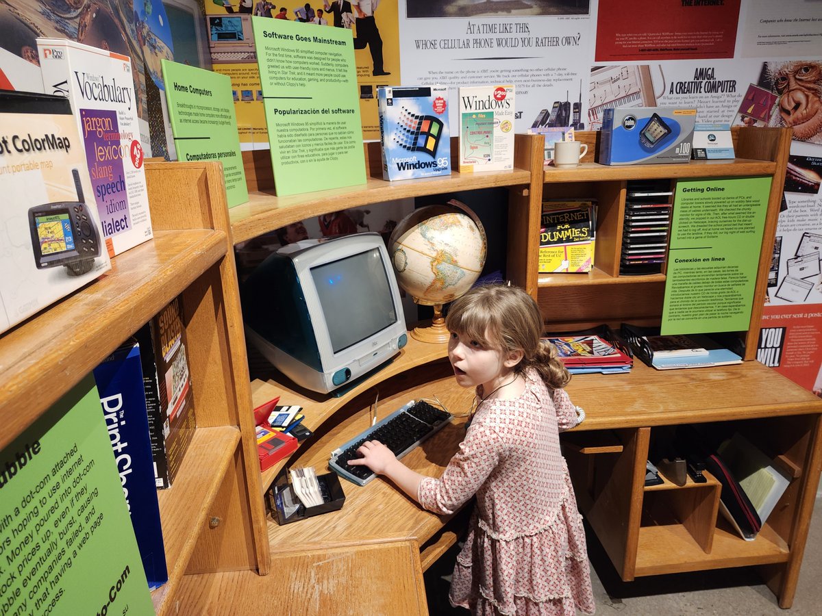 Colorado Excursions with History, Hikes and Hops (@coexcursionshhh) on Twitter photo Kudos to <a href="/HistoryColorado/">History Colorado</a> for its fun and informative exhibit on the 1990s, in which I got to explain to my kids what it was like to come into adulthood with things they can't fathom, like video stores and dial-up internet. Kudos to <a href="/HistoryColorado/">History Colorado</a> for its fun and informative exhibit on the 1990s, in which I got to explain to my kids what it was like to come into adulthood with things they can't fathom, like video stores and dial-up internet.