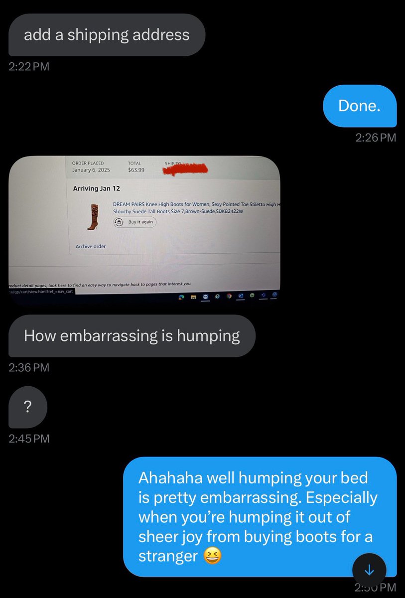 How embarrassing, but thanks for the boots 😆 these will be great for ball busting  

findom finsub femdom wallet drain humanatm cashslave moneyslave cashcow paypig