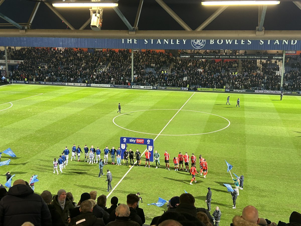 QPR (4 straight home wins) v Luton (9 straight away defeats)