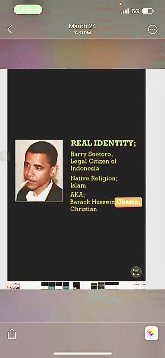Diana28966299's tweet photo. @LaurenW66346287 @ChristruthJ @CharlieKNews Barry Soetoro had a Columbia University student ID and was a legal citizen of Indonesia. Barrack Obama had a social security number that belonged to a Harry Bounel. https://t.co/9PoCsA7QLz