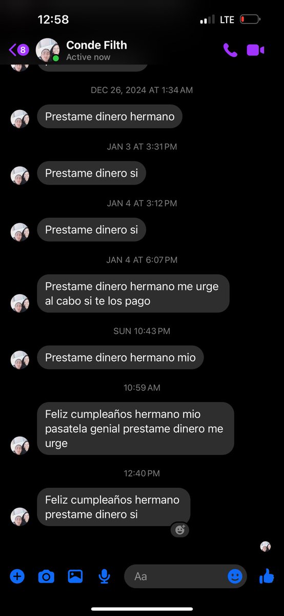el conde ha sido la primera persona en felicitarme por mi cumpleaños y eso que es mañana…