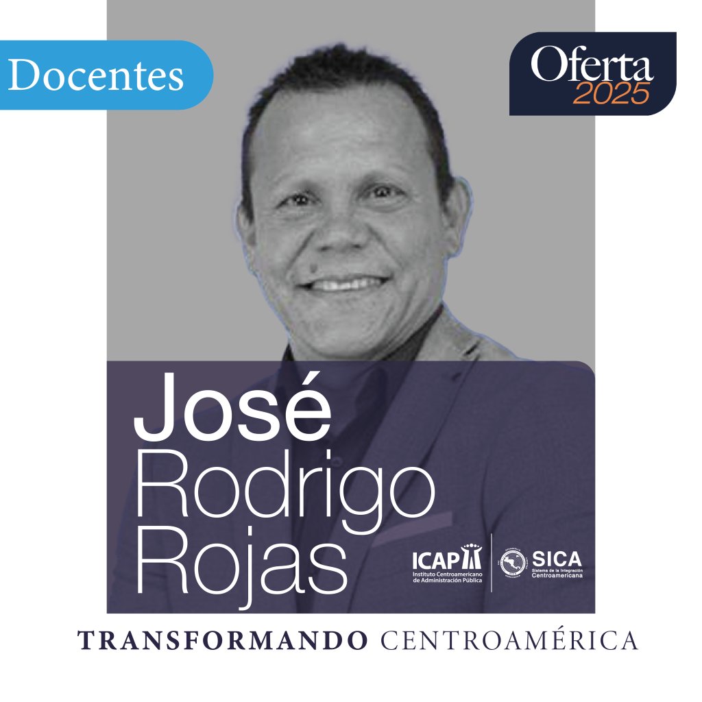 Construye tu futuro en el ICAP junto al Dr. José Rodrigo Rojas; un reconocido académico costarricense con una sólida trayectoria en gestión ambiental, energías renovables, biodiversidad e innovación.